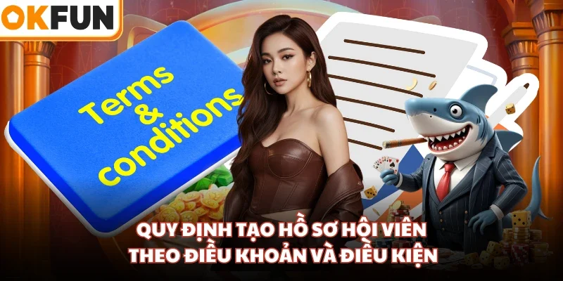 Quy định tạo hồ sơ hội viên theo điều khoản và điều kiện